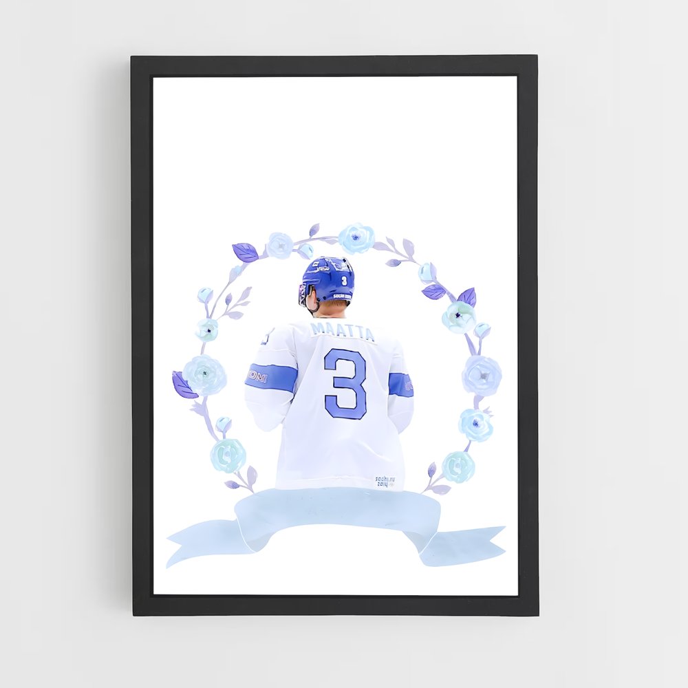 Poster Champion de Finlande – affiche Hockey sur glace (vue 2)